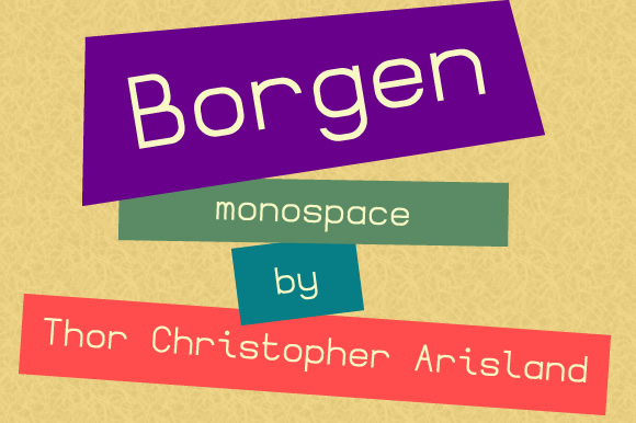 Borgen Monospace: Where Practical Typography Meets Everyday Work