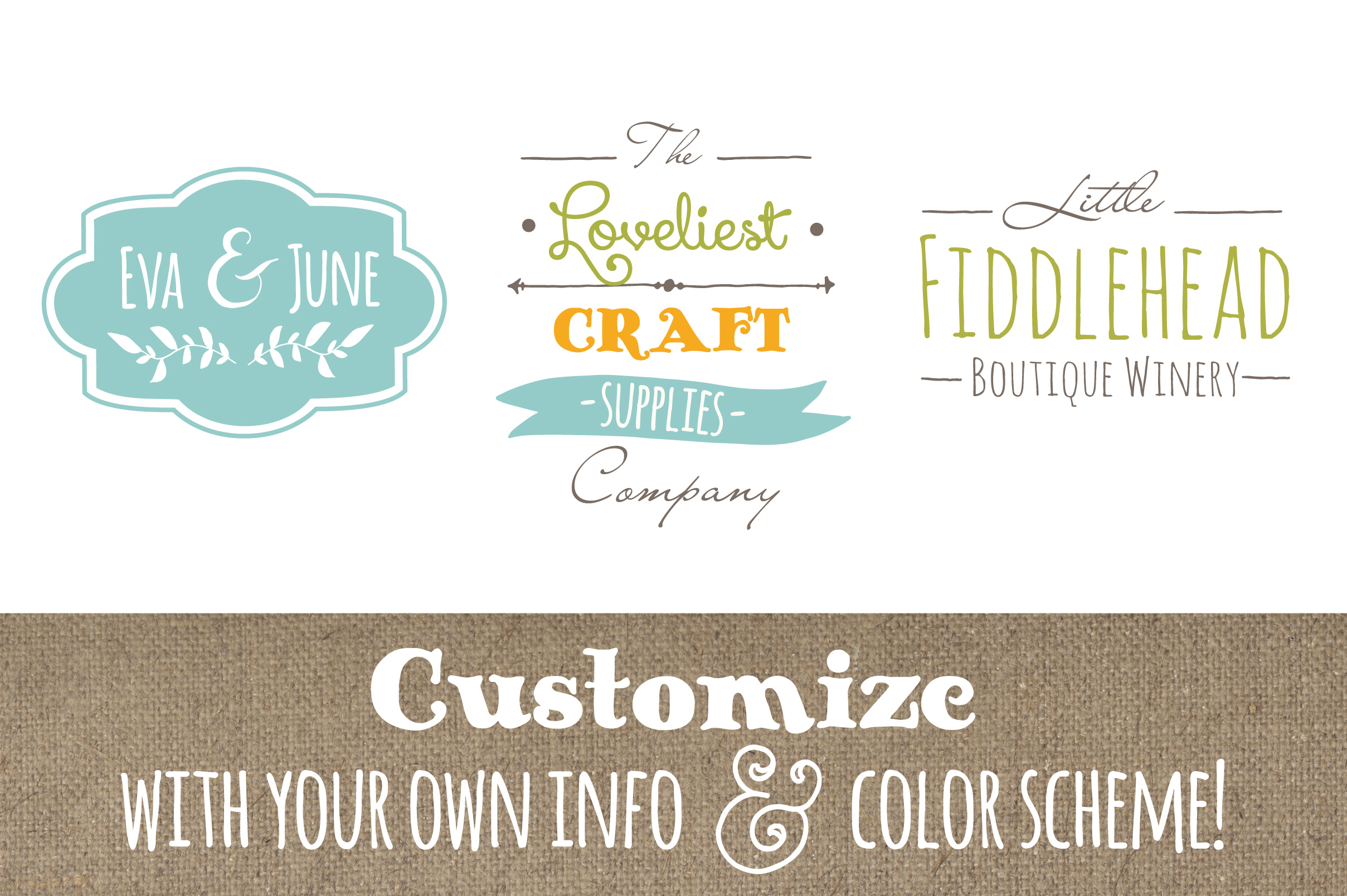 Choosing Cute Premade Logo Set 4 for Strategic Brand Positioning