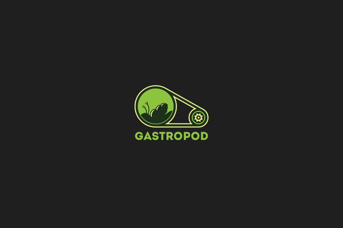 Gastropod Logo Template for Brand Identity
