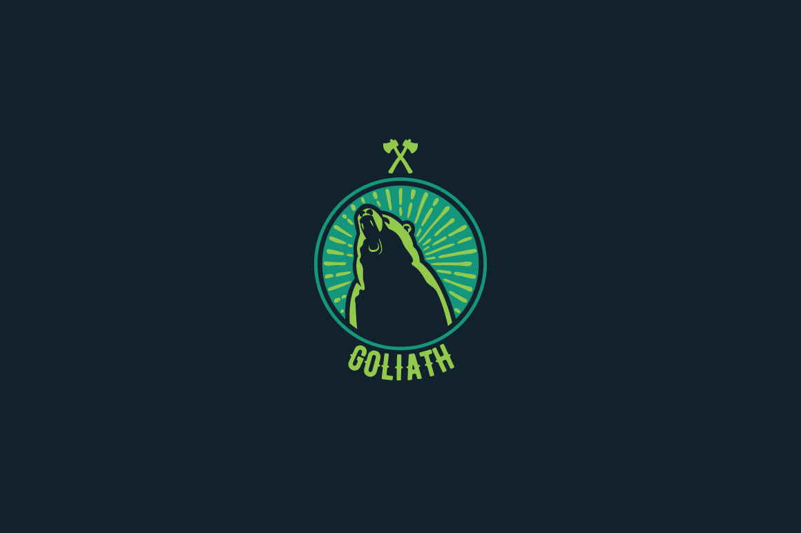Goliath Logo Template: Streamlining Brand Identity for Today's Creators