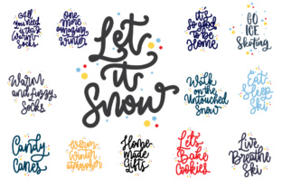 Winter Quote Lettering for Beginners and Creatives